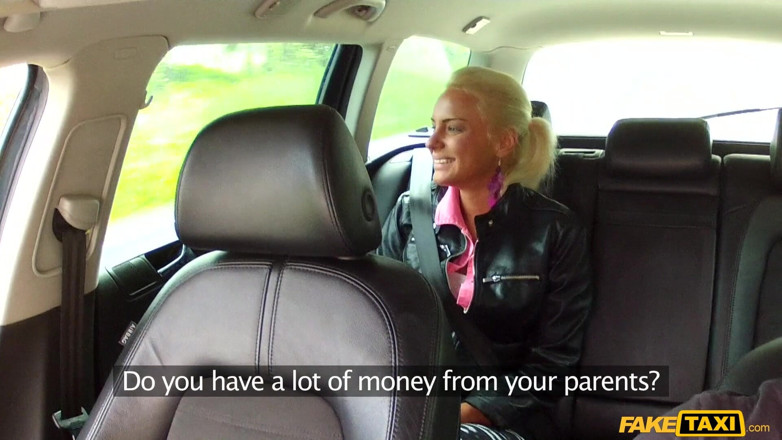 Fake Taxi: Fake Taxi - Taxi Driver Trades a Cash Fondle for a...