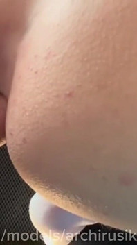 A Man Passing by Touched My Cock in the Car and Fucked Me Roughly Without a Saddle Until I Came. Hot Cruise
