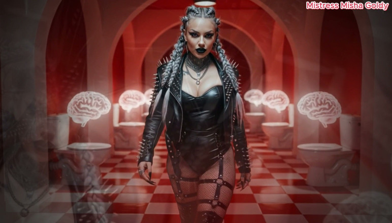 Goddess Misha Goldy: Aklını tuvaletime çevir