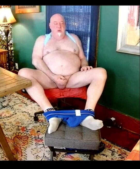 beardaddychub: Webcam Jerk for Fan!