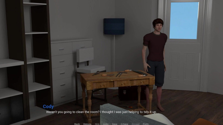 3D Cartoon Porn: 离家21 - liam操eva，而cody在手淫和舔舐后清洁