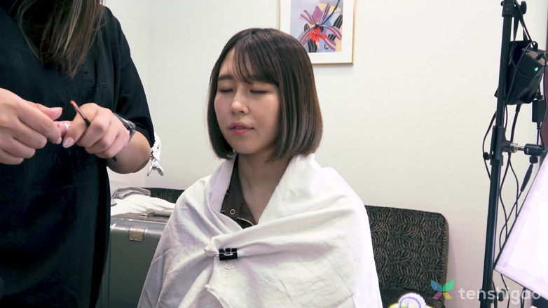 Tenshigao Backstage: Kurumi Aoyama detrás del escenario