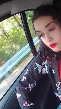 Turkish Born Teen Jasmin Babe on the Way to Her Next Gangbang Party