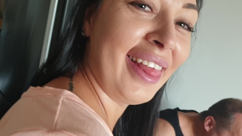 Romanian Girls: Rosalina Love Loves to Suck Cock, Three Guys
