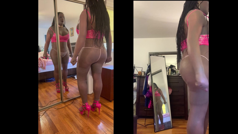 Deanna Doll: Preta gata Danae em sexy hot pants &amp;skimpy top - parte 2 tira...