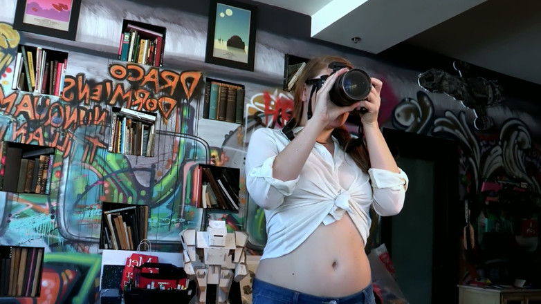 Lesbian Love Movies: laal takie aur taitoo vaali roommet - laal baalon vaali use...