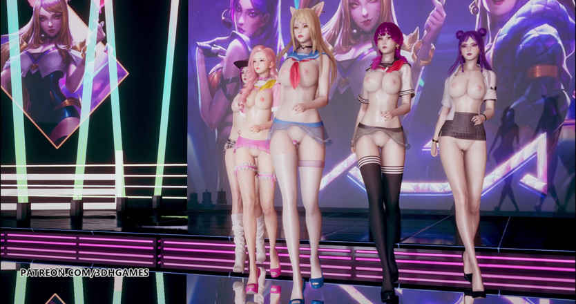 3D-Hentai Games: ハローヴィーナス-小刻みに動く裸のダンスアーリアカリカイサイブリンセラフィン