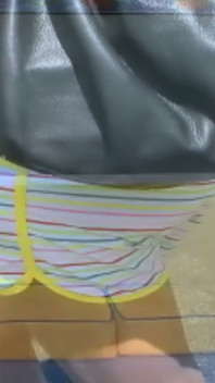 Blue and Pink Toys on the Yellow Couch - Slim Brunettes Kiss While They Fill Each Other