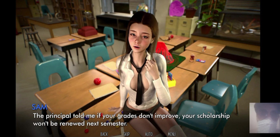 Dark Sam: 18 Plus Virgin College Girl Has Low Grades so I...