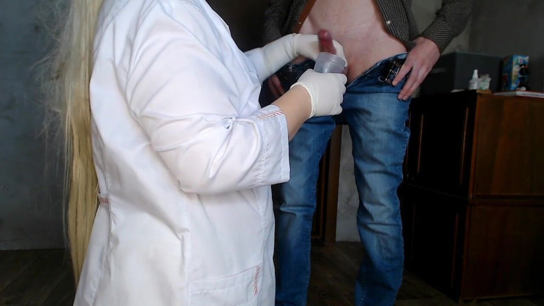 OurFetishLife: Sexy Plumper Nurse and Cum Analysis