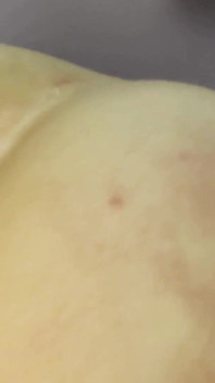 Foot Fetish, Slave Sucks Toes and Eats Cum, Slaps, Cums in Mouth Twice