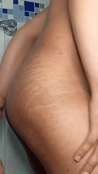 Why Don't You Want to Go in? in the Shower with Me or Inside Me? Side View