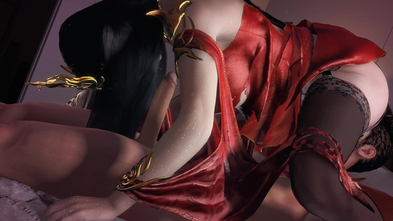 Why fuck so hard: 3D cosplay cornea troia fa sesso hardcore con un grosso...