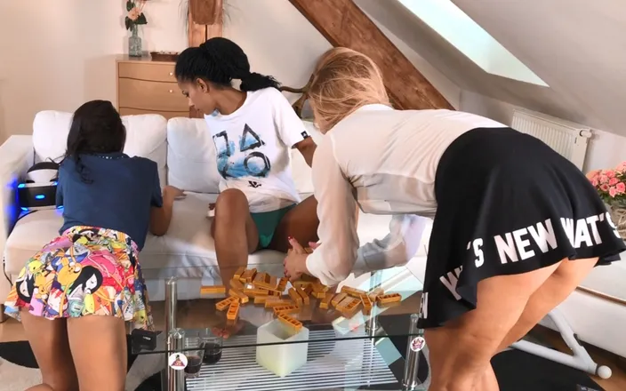 Leon Lambert: Surprise Party for Fake Porn Casting with Lots of Panties...