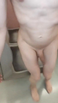 Totally Naked in the Subway