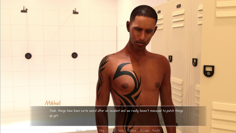 Femboy Maaya: Douche is een genezer