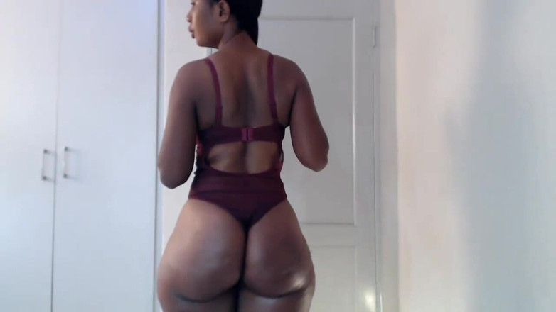 Big black clapping booties: Jack off ke pantat gelembung kolos saya, episod 1022