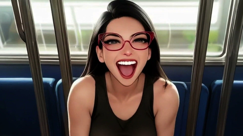 Spicy Toons: Lin se la follan en el tren