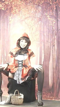 Rebeka black - 407 - pemotretan di belakang panggung studio