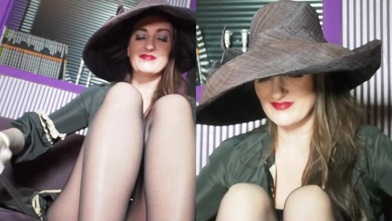 Lady Victoria Valente: Splitscreen: Extremely horny cock with insane orgasm.