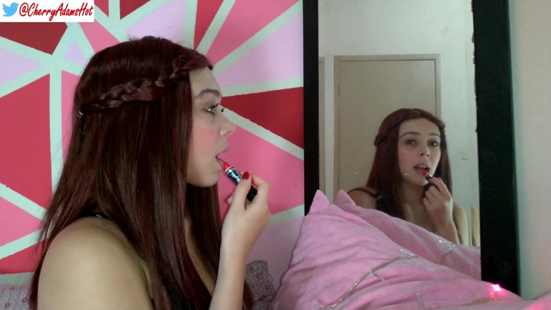 Cherry Adams: บทบาทสมมุติของ Giantess - เฟติชปาก