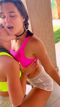 Kinky Mary & April Bigass Kinky Extreme Deepthroat Gagging,messy Real No Fake!