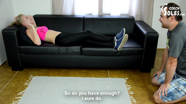 Czech Soles - foot fetish content: Тренировка ступням и поклонению заднице