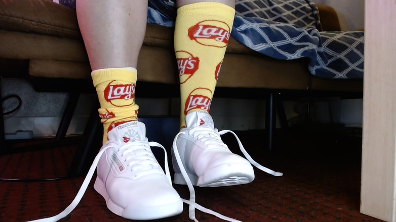 Abby Anna: Reebok Princess Tenisky Přidání ponožky