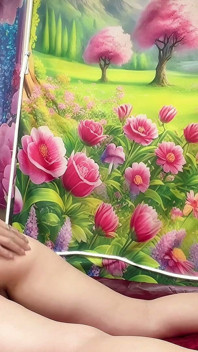 Orada uzanıyor seksi götünü gösteriyor güzel