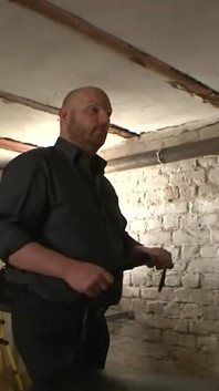 Humiliating bondage threesome