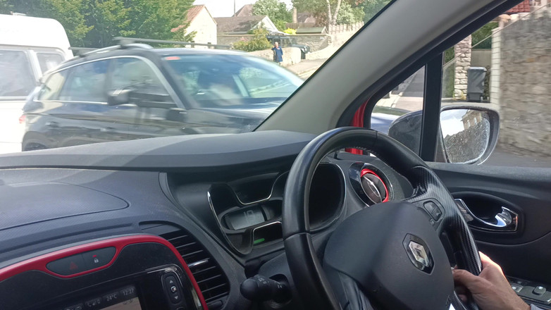 Rockardglans: Dilf seksi sopir taksi besar yang belum disunat mengocok dan...