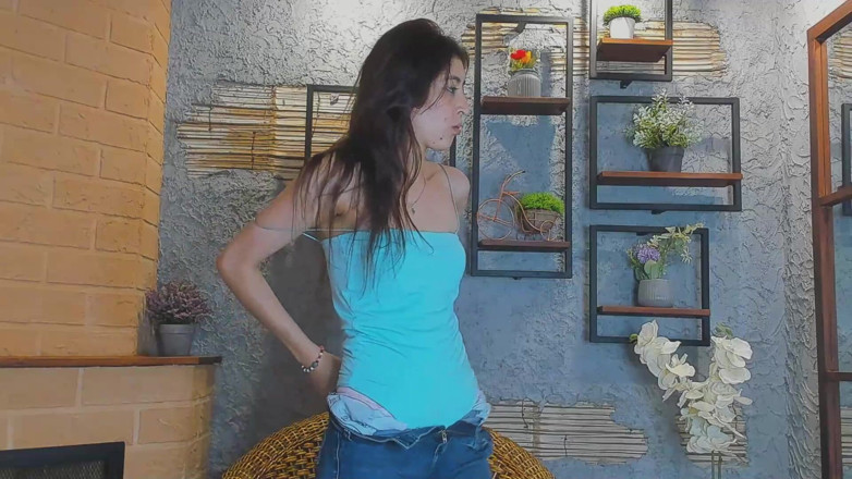 Adhara Hamilton: A Beautiful Latina Masturbates on Camera for Her Viewers and...