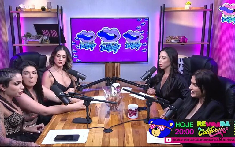 A Raunchy Chat with Five Hot Latinas Sharing Their Fantasies. (California TV)