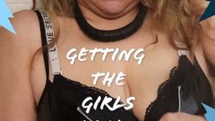 Getting the Girls Ready for Tonight...