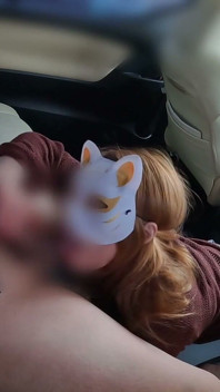 Kocanın yanında çıplak araba seksi
