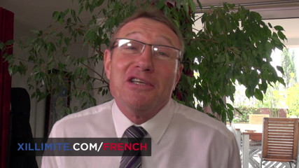 French girls at work: English teacher getting fucked by her old student