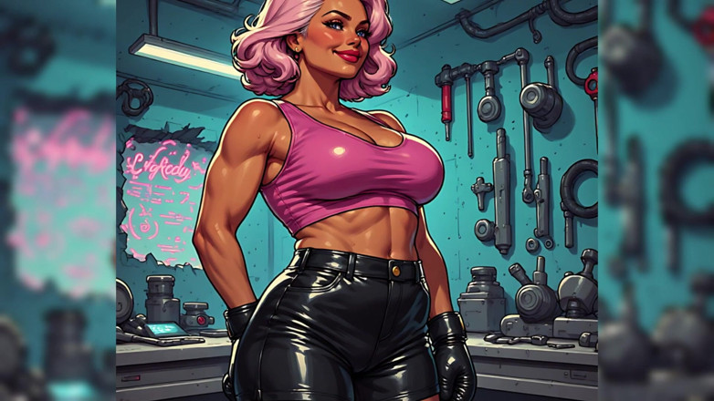 AI Porn: Sexy Women Boxercise Art