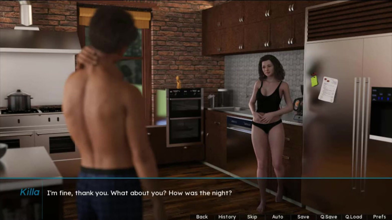 Visual Novels: Aroma musim panas bagian 4 (rute saudara tiri)