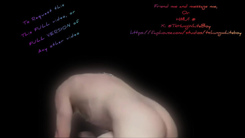 Txhung white boy: Un giovane gay viene scopato senza preservativo