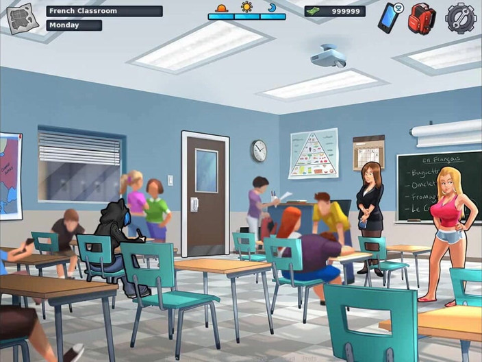 Dirty GamesXxX: Summertime Saga: Students and professors Ep.4