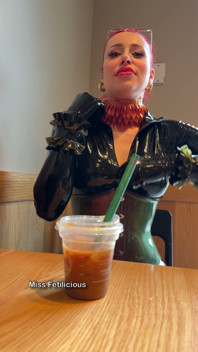 Morning Iced Coffee at Starbucks…