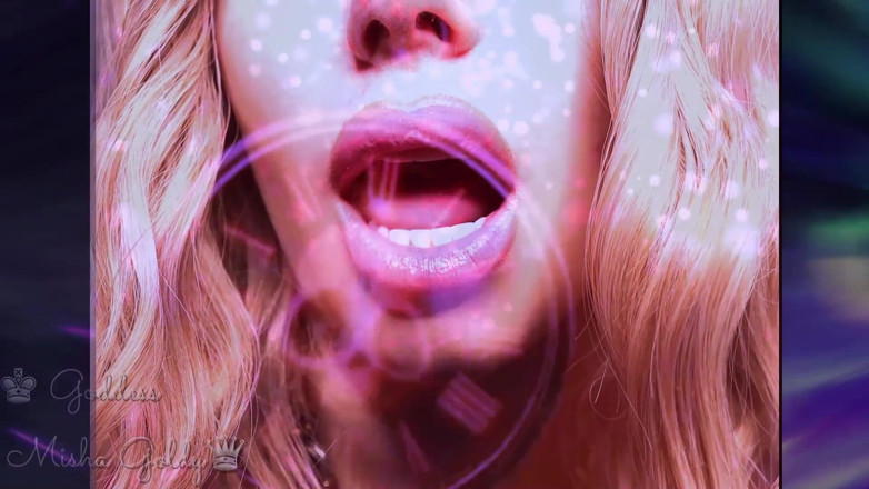 Goddess Misha Goldy: Time to hate yourself! Mesmerizing ASMR &amp; eye contact &amp; hfo