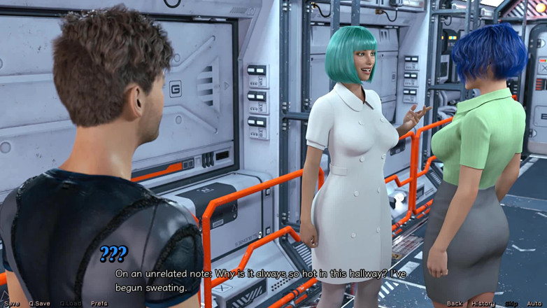 Dirty GamesXxX: Stranded In Space: gadis-gadis seksi. Ep.4