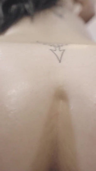 Big Booty Goth Babe Banged by Big Muscle Man