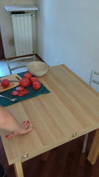 I Seduce My Boyfriend While He Prepares Lunch and We Fuck in the Kitchen