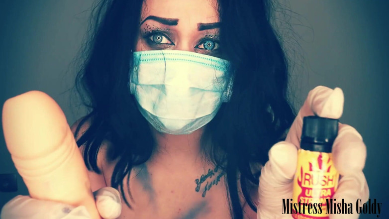 Goddess Misha Goldy: Seu último orgasmo antes do seu fim int ()xicated! Psico executrix!
