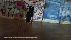 Toilet Mommy: Pompino pubblico molto rischioso