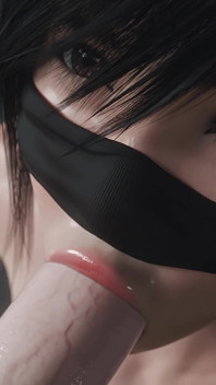 Yuffie Final Fantasy 7 - Dịch vụ thổi kèn ướt át [chỉ có mặt nạ phiên bản 4k]