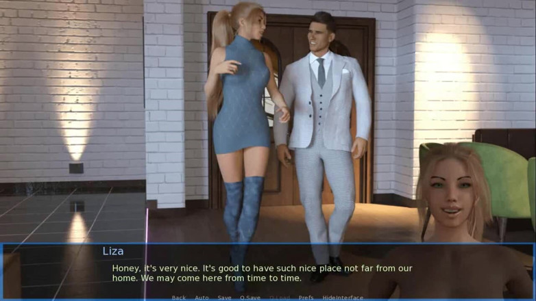 Dirty GamesXxX: Історія Лізи: публічний рогоносець, чоловік спостерігає, як його дружину трахають - еп. 11