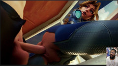 Good news media: Aranea Gets a Nice Cumshot on Her Face, Bald Pussy...
